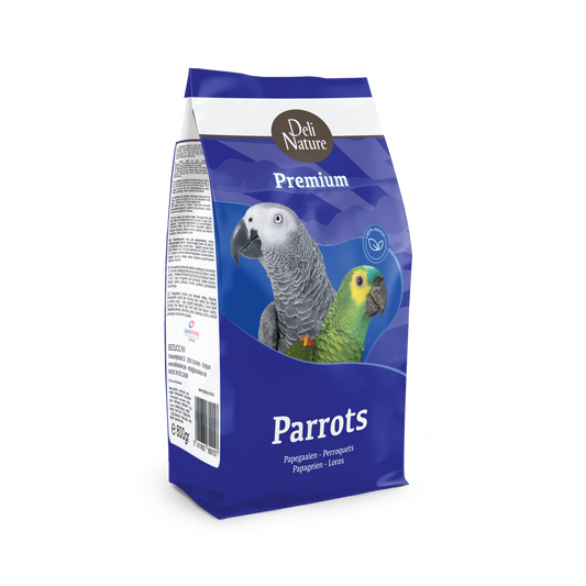 Deli premium parrots Perroquets aux fruits 4kg - Deli-Nature